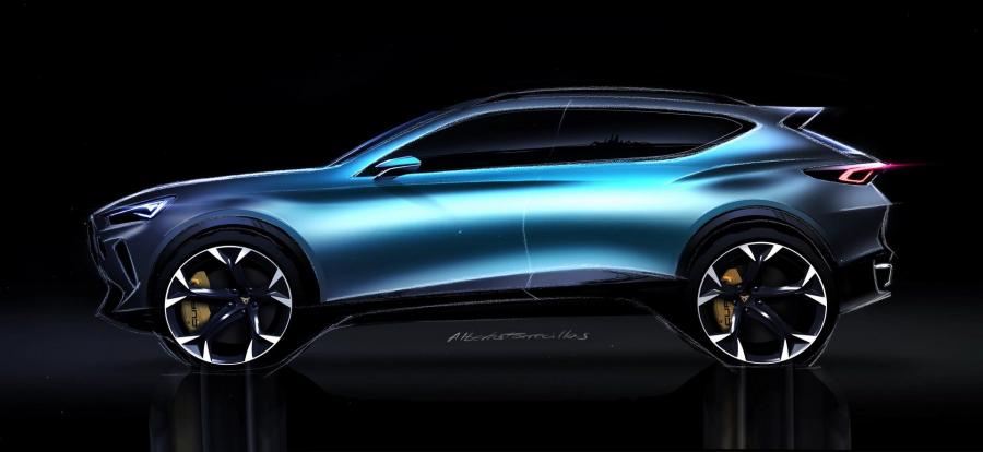 Эскиз Cupra Formentor 2019 года  (фото 2 из 24)